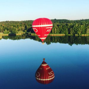 Ballonfahrt zum Sonnenaufgang, Werktags mit Picknick