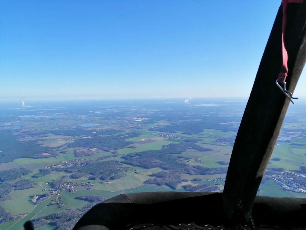 Ballonfahrten Lausitz Blue Sky Blauer Himmel Niederlausitz